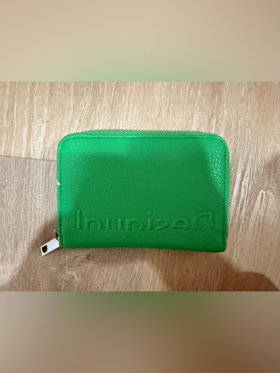 Desigual Handbags - Desigual Green Zip Wallet